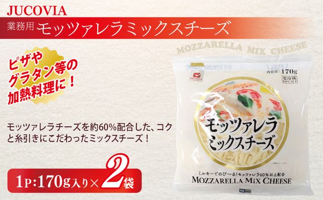 099H2985y 【年内発送】 【ムラカワチーズ】JUCOVIA ミックスチーズ 1kg×1パック・モッツァレラミックスチーズ 170g×2パック