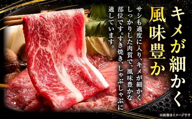 宮崎県産黒毛和牛(経産)肩ローススライス 1kg（500g×2）