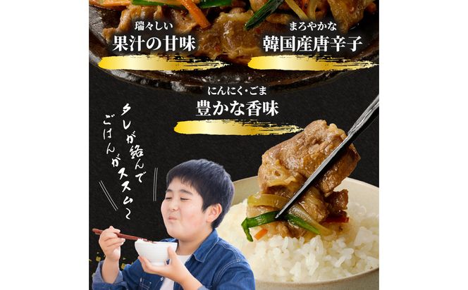 【A01147】牛肉味付けプルコギ 250g×6パック