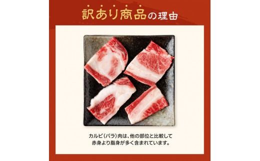 牛肉 牛タン ※発送時期が選べる※【訳あり】宮崎牛カルビ・塩だれ牛タン（タン中） 計1kg 【 肉 宮崎牛 カルビ 牛肉 牛たん たん 厚切り 塩ダレ 塩だれ タン 味付き BBQ 焼肉 焼き肉 焼くだけ おかず 簡単調理 】[B11113]