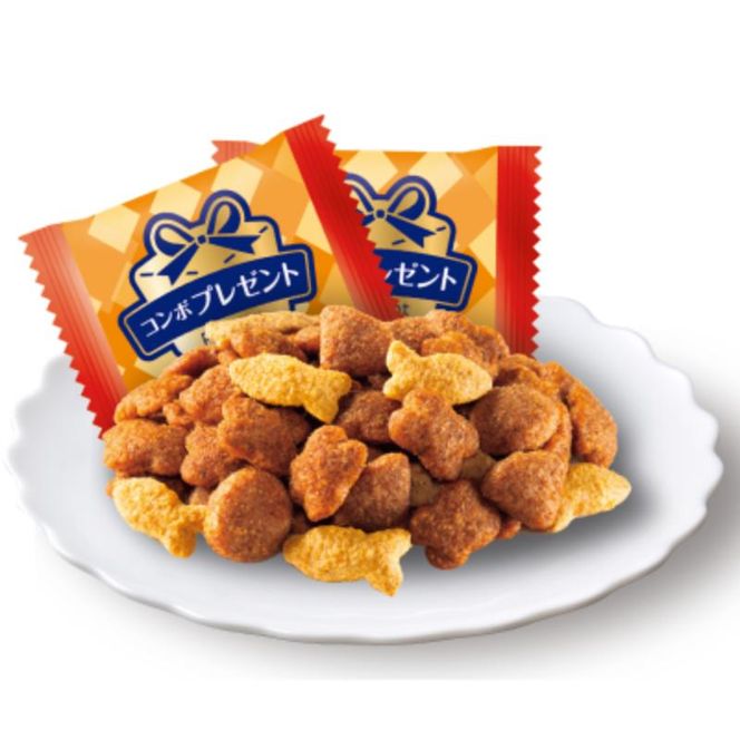 コンボ プレゼント キャット おやつ 室内猫用 サーモンミックス味 42g ケース販売 ペットフード 猫 ネコ ねこ キャット ペット 静岡 袋井市