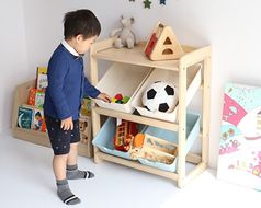 Kids Toybox Rack -バズ- キッズ 子供用 インテリア  おもちゃ 市場家具