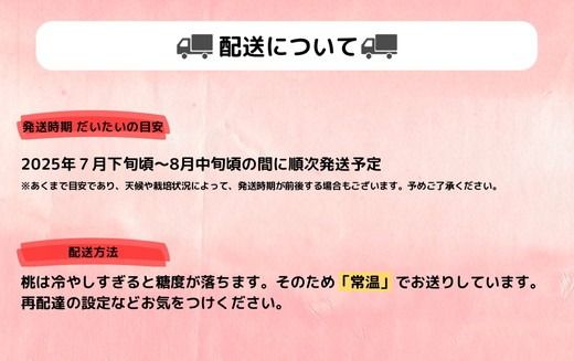 ◆2025年夏発送◆＜ 蟠桃・約2kg ＞  ※離島への配送不可 ※2025年7月下旬～8月中旬頃に順次発送予定