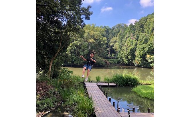 冒険の森inおうじ　アドベンチャーコース6名様チケット 入場券 優待券 体験チケット 