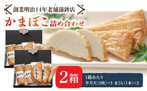 【創業明治14年の老舗】大容量！いわし 半月天 ・ まくら 詰め合わせ / かまぼこ 蒲鉾 カマボコ 練り物 詰め合わせ / 南島原市 / 内田蒲鉾店[SAH011]