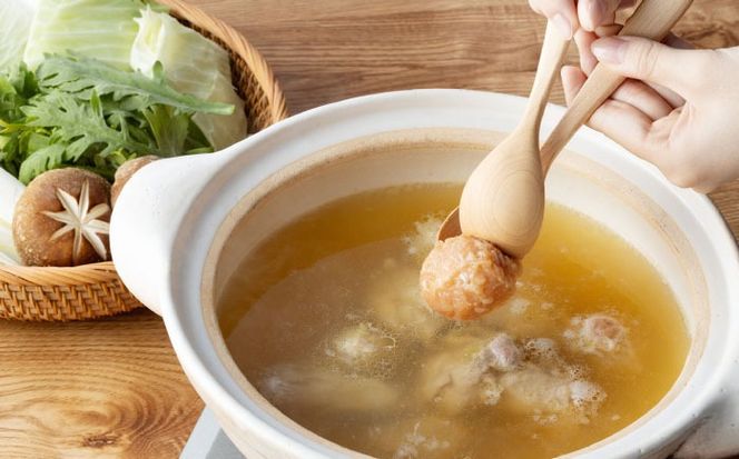 むなかた鶏使用　水炊き2人前 築上町 / 株式会社　海千[ABEQ027]