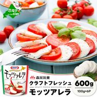 御礼！ランキング第1位獲得！【森永乳業】モッツァレラチーズ　６００ｇ (１００ｇ×６個セット) NA0000001