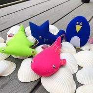 うみのなかまたちセット(2)ジンベイ・ハンマーヘッド・シャーク・ペンギン 雑貨 日用品 キャラクター 