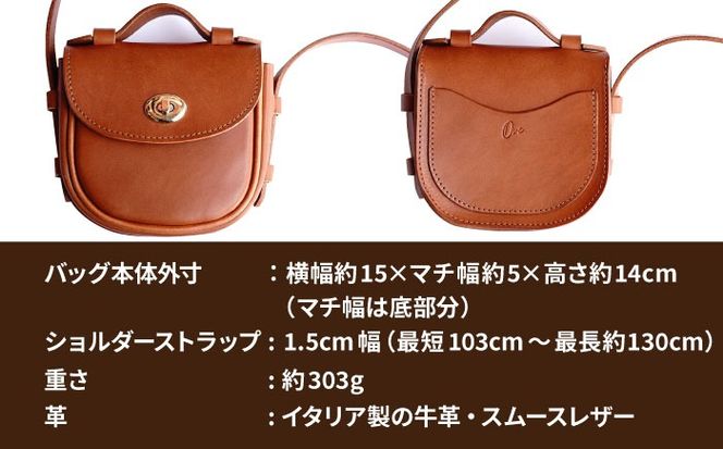 Ove no.5 【オーヴェ】 ショルダーバッグ 糸島市 / LADIES＆GENTLEMEN 本革 革製品[ADK073]