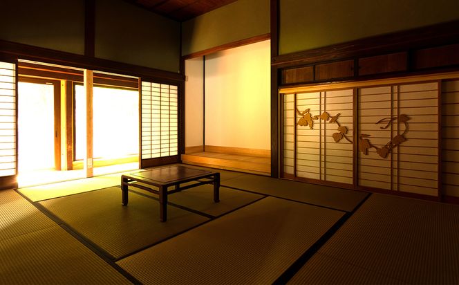 亀ヶ森醸造所の宿　友月庵宿泊クーポン券 3,000円分 【2226】