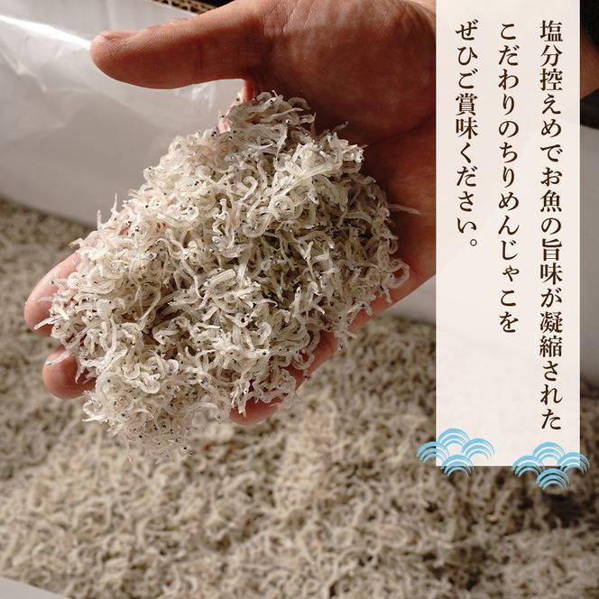 淡路島産ちりめんじゃこ 500ｇ 化粧箱入　ちりめん