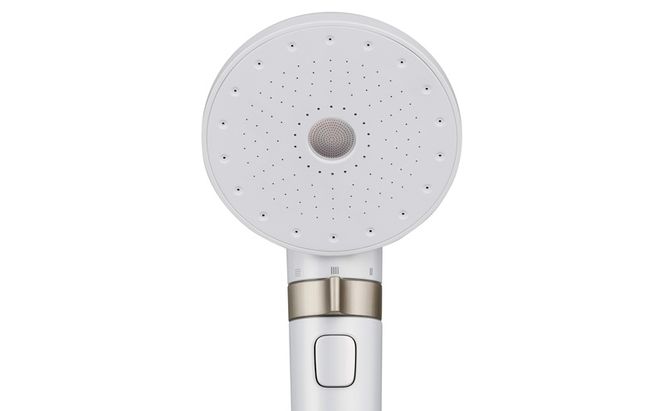 ウルトラファインバブルクレンジングシャワーヘッド SHJ-M01-W シェルホワイト シャワーヘッド 節水 アイリスオーヤマ 水圧 強い ミコラ MiCOLA ウルトラファインバブル JETモデル 高水圧 モード切替 手元スイッチ ミスト バブル ストレート