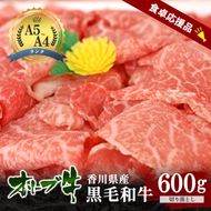 「期間限定」香川県産黒毛和牛オリーブ牛「切り落とし600g(300g×2p)」牛肉 肉 お肉 和牛 香川 香川県 東かがわ市