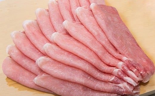 800g 肥前さくらポークロースしゃぶしゃぶ用 B-421