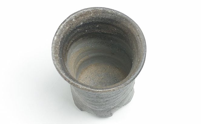 寒風須恵器 ビアマグ（作：末廣 学） 
