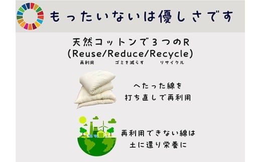ふとん打ち直し（シングルサイズ）　洋柄・さくらリズム柄　2枚組【CW131W】