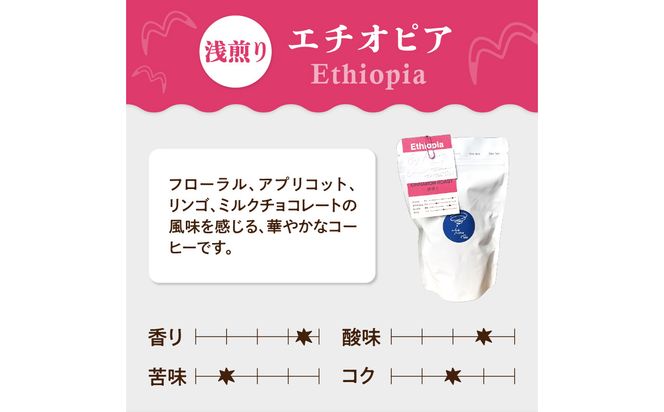 【I04009】スペシャルティコーヒー コーヒー豆100g×3袋入り ギフトセット