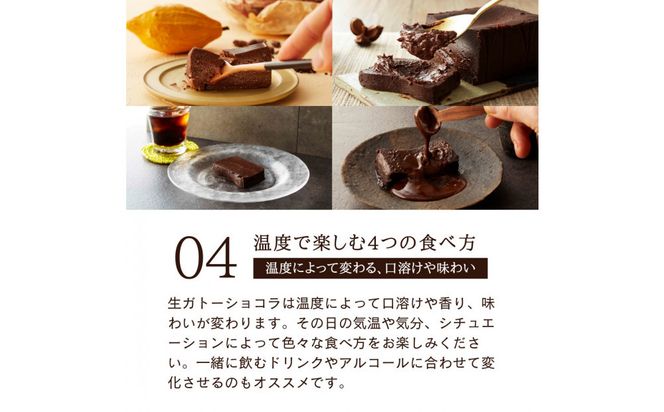 【定期便3ヶ月】幸せの生ガトーショコラ 450g【チョコレート 特濃厚 濃密な味わい 極上の口溶け 極上のチョコレート 一流の料理人 チョコレート本来の味わいと甘み カカオの風味やコク カカオ 至極の逸品 神奈川県 小田原市 】 142069_DW010