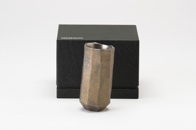 169-48-003　“ hikiZAN ”Premium Titanium Sake Vessel 3rd model【 日本酒 酒器 茨城県 日立市 】