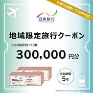 三重県伊賀市 日本旅行 地域限定旅行クーポン300,000円分【nhrk0005】