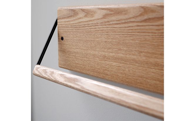 Sneaker wall スニーカーウォール  SW-900TM タモ（おおよそ4足収納 タモ無垢材 壁掛け 木製 シューズラック スリッパラック）【配達不可：沖縄・離島】 雑貨 日用品 家具 