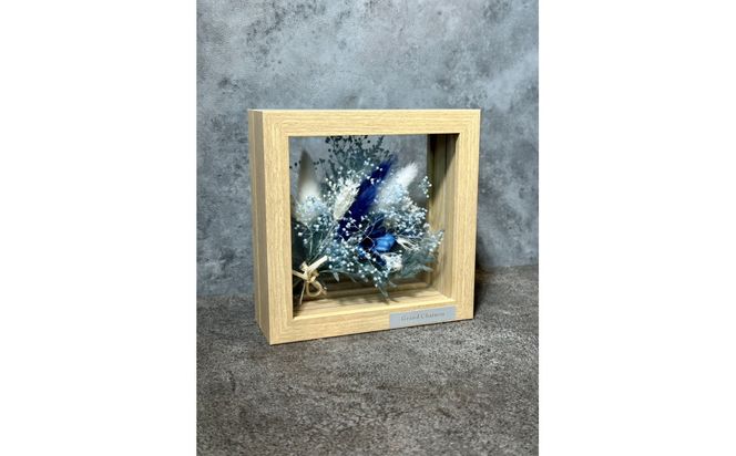 フレームフラワー（カードル）【ブルー】 322032_GC002VC01