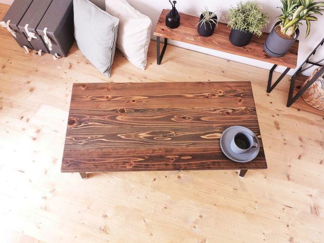 無垢材 折りたたみ ローテーブル 圧着タイプ ダークブラウン 1000×500｜新星金属製作所 大阪府 守口市 テーブル 折りたたみ ローテーブル リビング 子供 子供部屋 おしゃれ 家族 [0928]