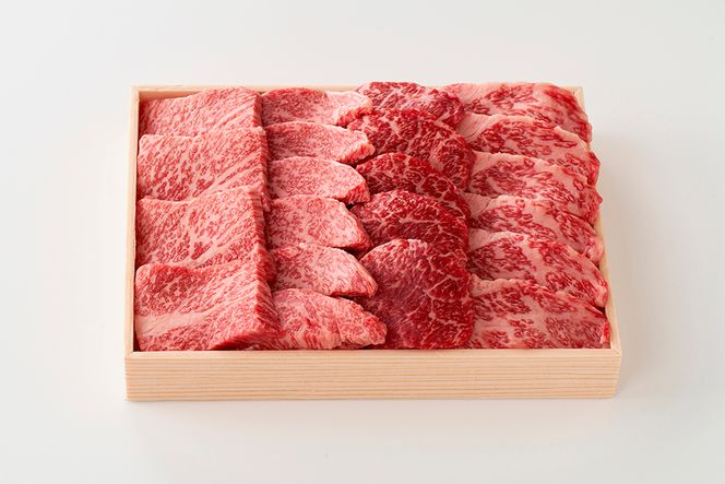 近江牛焼肉用『霜降り×赤身のミックス』【550g】【寛閑観】【FR07W】