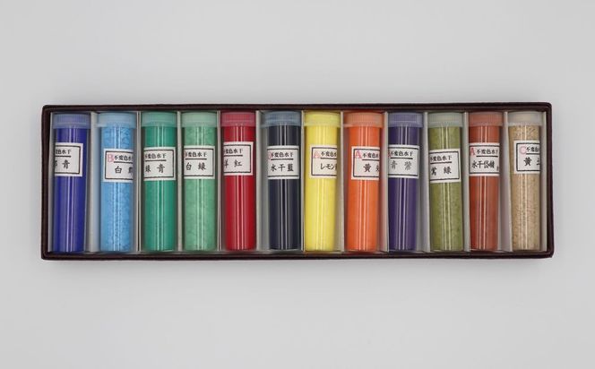 【上羽絵惣】水干絵具全色60色セット｜京都 絵具 人気 老舗［ 京都 日本画用絵具専門 絵具 絵 絵画 画材 プロ仕様 人気 おすすめ お取り寄せ 通販 送料無料 ふるさと納税 ］ 261009_B-FD37