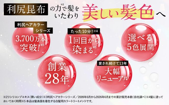  【選べるカラー】【5本入】利尻カラートリートメント 糸島市 / 株式会社ピュール [AZA031]