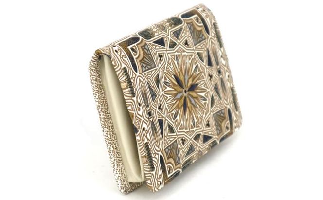 【文庫屋大関】箱まち小銭入れ カロー〈ブラック〉【皮革工芸品】 革製品 工芸品 民芸品 牛革 財布 小銭入れ 小物入れ お祝い ギフト プレゼント 墨田区 東京都