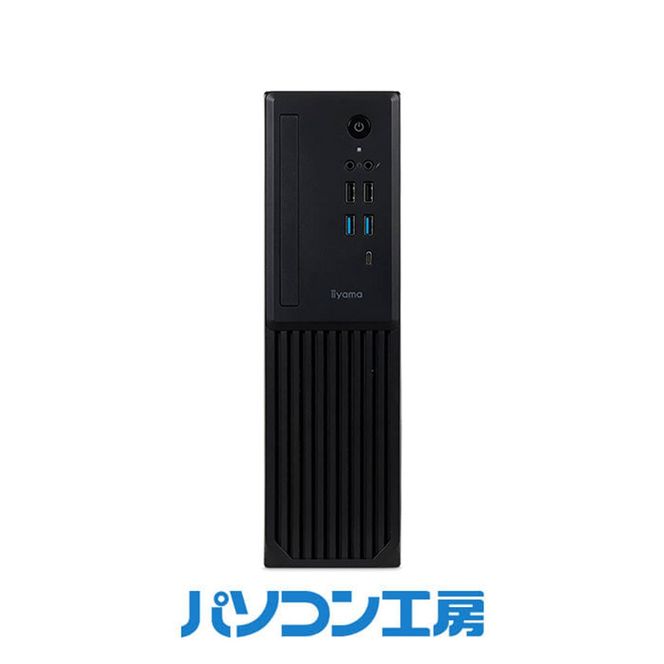 パソコン工房 4年間物損保証 スリムタワーデスクトップPC Core i5/SSD/No.338 322032_EE069