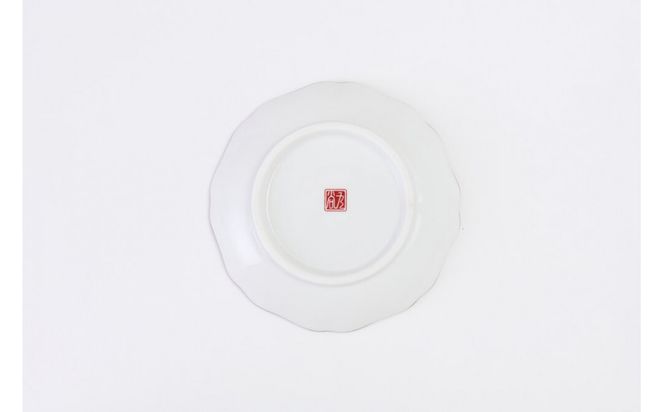 九谷焼3.5号皿揃　七福神 172111_CY17006