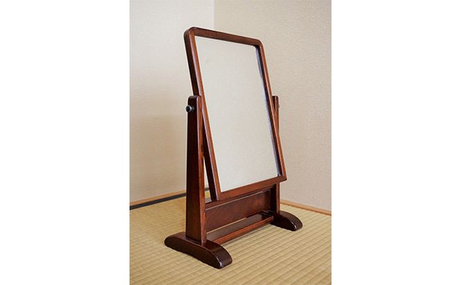 置き鏡 指物益田 かがみ 鏡 カガミ 卓上 ミラー 卓上鏡 卓上ミラー ミラー 日用品 家具 インテリア 雑貨 東京 東京都 墨田区