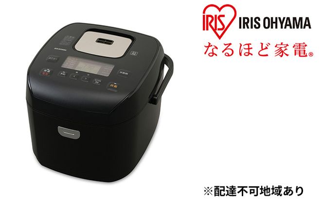 アイリスオーヤマ 炊飯器 1升 10合 RC-PD10-B ブラック 圧力ih 圧力IH炊飯器 圧力IHジャー炊飯器 IH 圧力 一升炊き 一升炊き炊飯器 銘柄炊き 炊飯 白米 米 早炊き 保温 新生活 調理家電 電化製品 家電 宮城 宮城県 大河原 大河原町