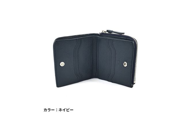 レディース本革2つ折り財布 4M3-1152（・キャメル）