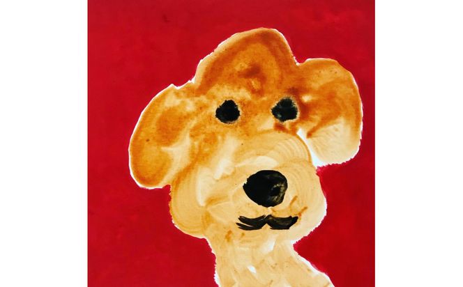 アーティストが描く愛しいペットのポートレート　S30号 142069_DK012