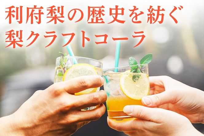 《先行受付 12月以降順次発送》【利府梨のクラフトコーラ】リフコーラ（希釈タイプ）200ml×2本セット|06_ccp-010201