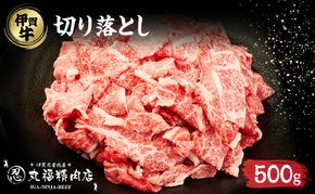 伊賀忍者BeefⓇ☆ 伊賀肉 切落しコマ肉 500g