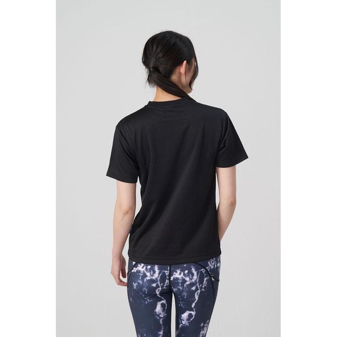 【数量限定】リライブスポーツ/半袖/ブラック（LLサイズ）【ファッション 服 Tシャツ カットソー 衣料 トップス 女 男 スポーツ ゴルフ ウェア アウトドア 仙台市 リラックス カジュアル シンプル トレンド 春 夏 秋 冬 メンズ レディース ユニセックス】 041009_ES004VC05