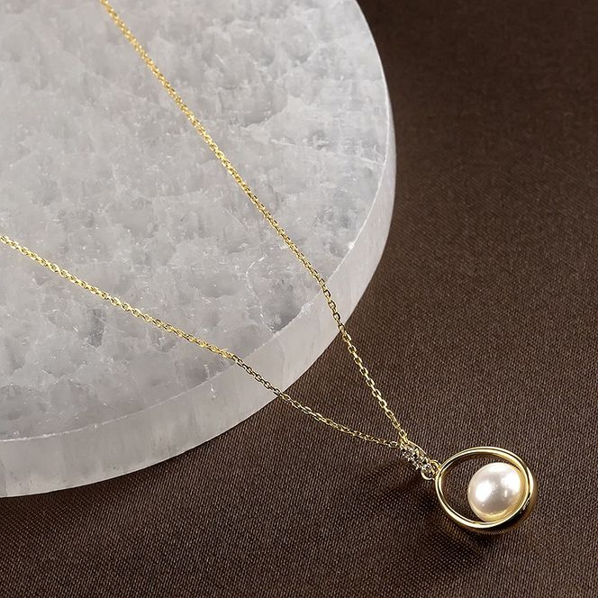 18金 ネックレス レディース あこや真珠 パール ペンダントトップ 18k ダイヤモンド ゴールド イエローゴールドk18 ダイヤ 真珠 ジュエリー 人気 シンプル フォーマル 240509400y SWAA322