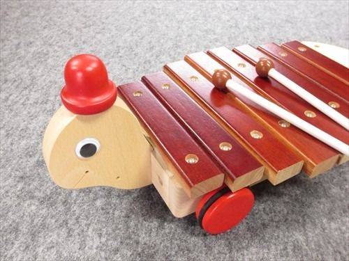 木製おもちゃ カメさんシロホン