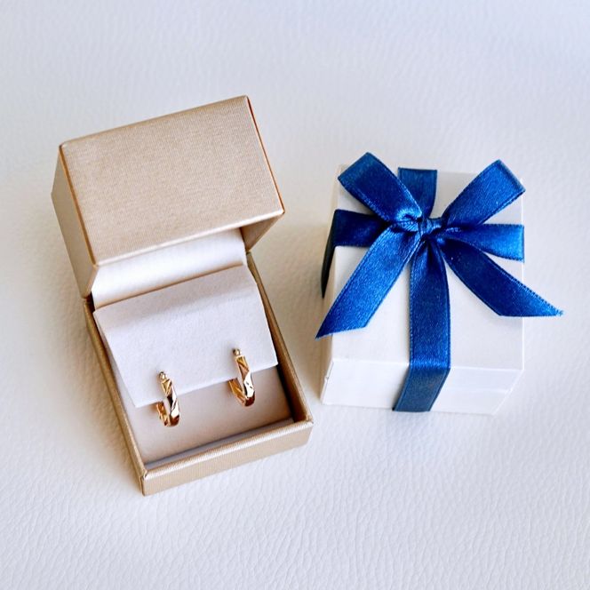 K18 18金 イエローゴールド 地金 フープ ピアス (直径16mm) 保証書付 NO-1981 SWAD083