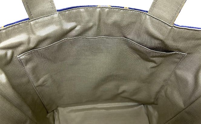 トートバック バティック柄 青 ファッション カバン バッグ かばん トートバッグ 