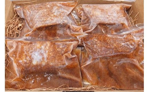 【一週間以内発送】【寛閑観】近江牛　角煮  800g(200g ×4)【冷凍】【FR45W】