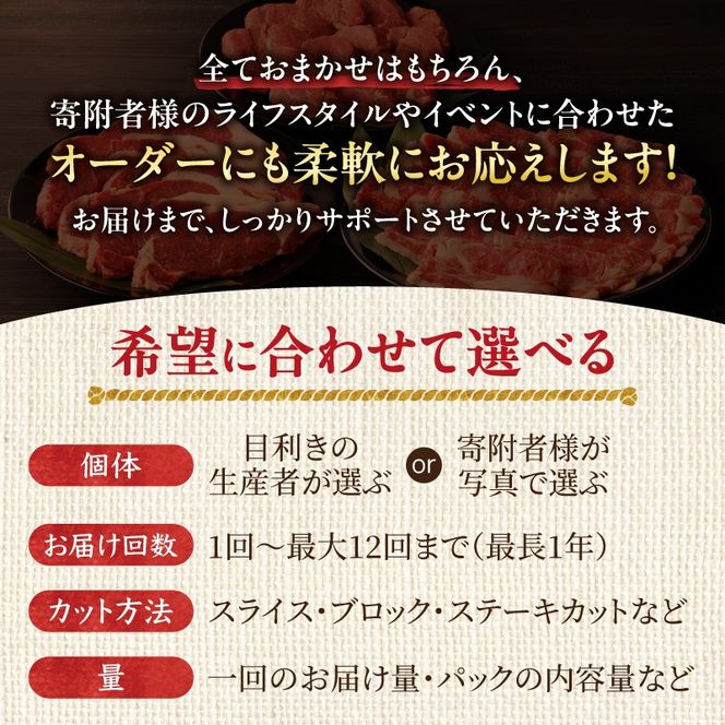 十勝清水町産 ブランド牛 十勝若牛1頭買い！総重量約220㎏！定期便 選べるカット・配送 _S003-0031