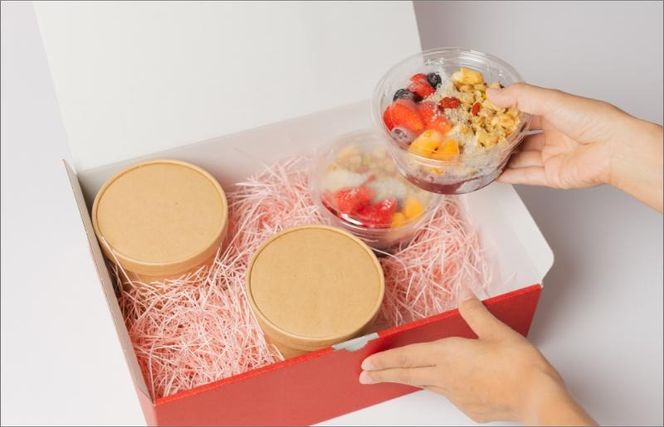 G3137 アサイーボウル 2個＆具ごろごろスープ 2個