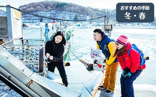 あなたの知らないホタテの世界（4人用） ふるさと納税 人気 おすすめ ランキング 体験 イベント ホタテ 見学 養殖 漁師 4人 北海道 豊浦町 送料無料 TYUL016