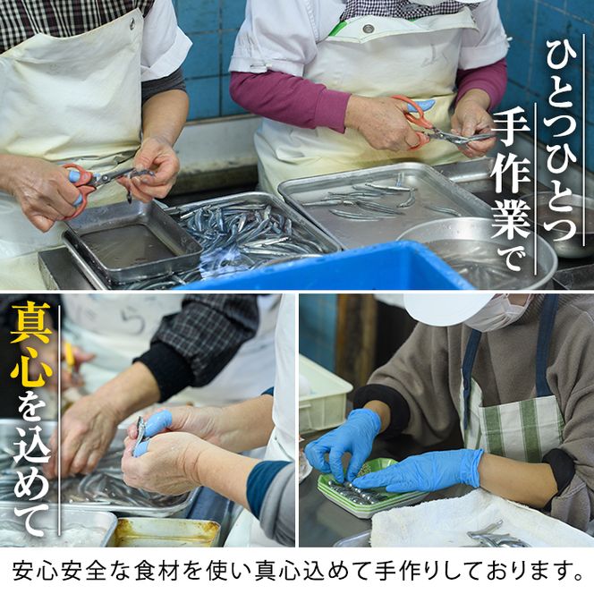 ＜定期便・全3回(冷凍便)＞鹿児島県産！阿久根のきびなごお刺身セット(計480尾・40尾×4P×3回) 冷凍 魚介類 海鮮 魚 きびなご キビナゴ 刺身 さしみ 刺し身 青魚 子魚 小分け【椎木水産】akn054-14