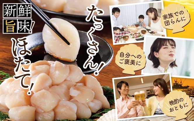 【CF】御礼！ランキング第1位獲得！訳あり 北海道 ほたて 500g 冷凍 ほたて貝柱【 北海道 別海町 】 ホタテ 帆立 ホタテ貝柱 注目 オススメ